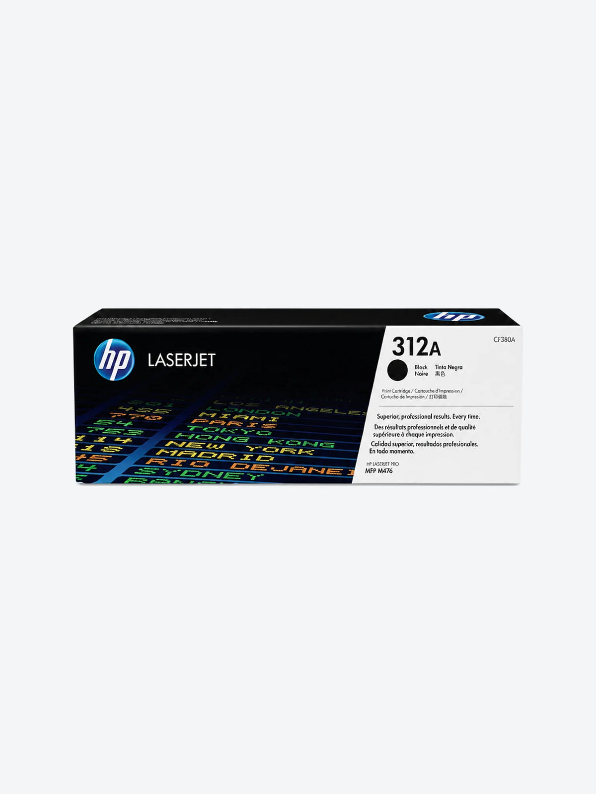 HP 312A - Negro - original - LaserJet - cartucho de tóner (CF380A) - para Color LaserJet Pro MFP M476dn, MFP M476dw, MFP M476nw-1