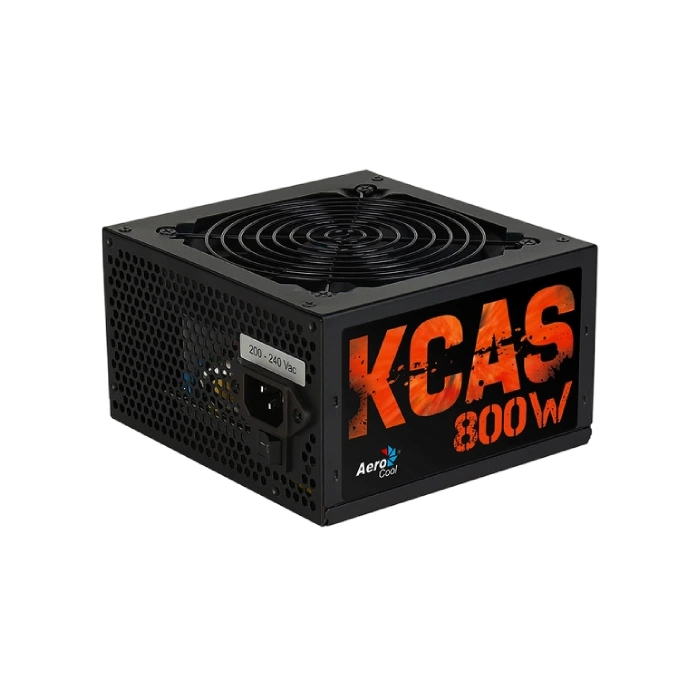 FUENTE DE PODER AEROCOOL KCAS 800W 80 PLUS BRONZE NO MODULAR ATX ACPB-KC80FUC.12-3