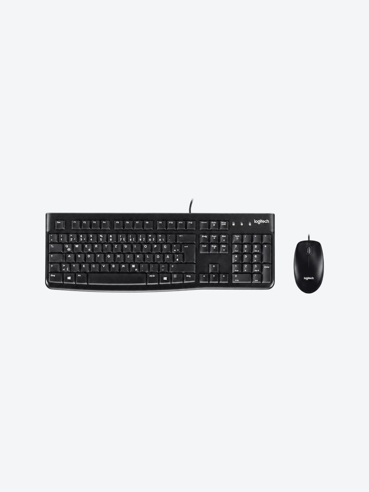 COMBO LOGITECH TECLADO Y MOUSE ALÁMBRICO MK120 NEGRO-1