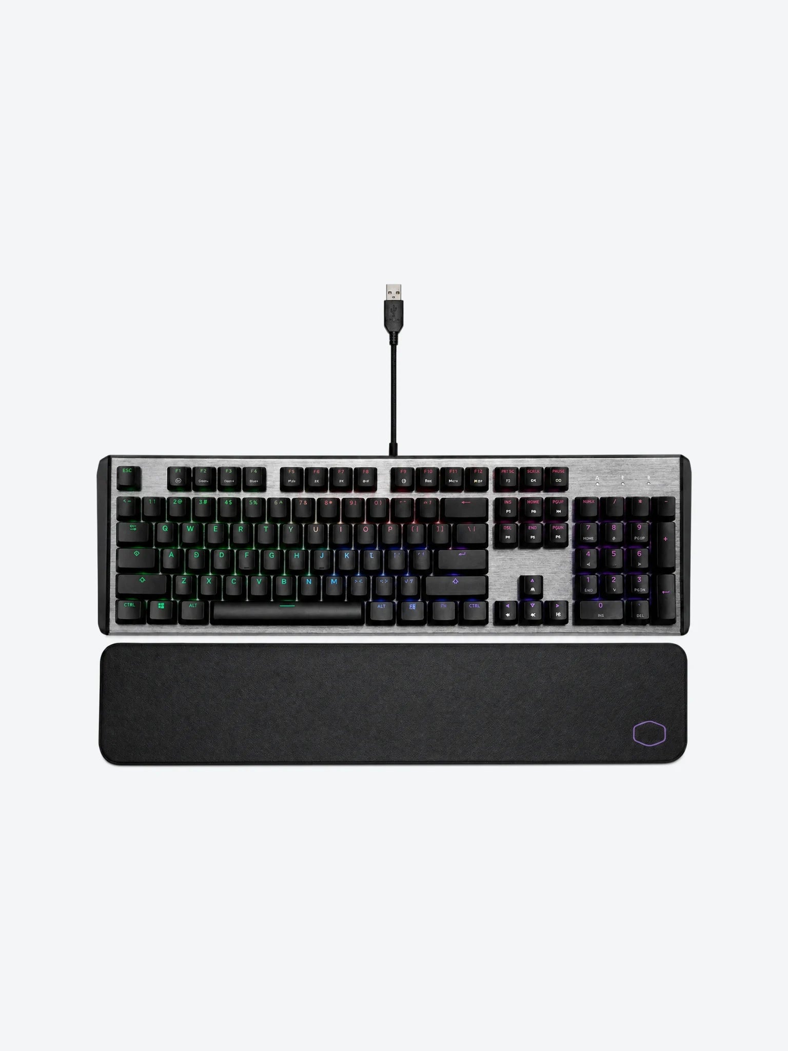 TECLADO GAMING COOLER MASTER GAMER USB-1