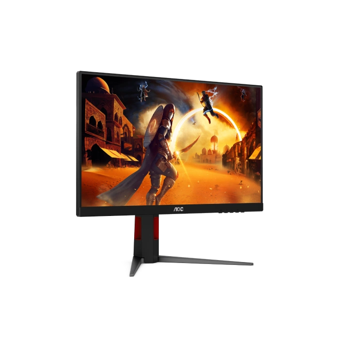 MONITOR GAMING 23.8" AOC 24G4 FHD IPS  1920X1080 180 HZ 0.5MS DP HDMI VGA G-SYNC PLANO NEGRO-6