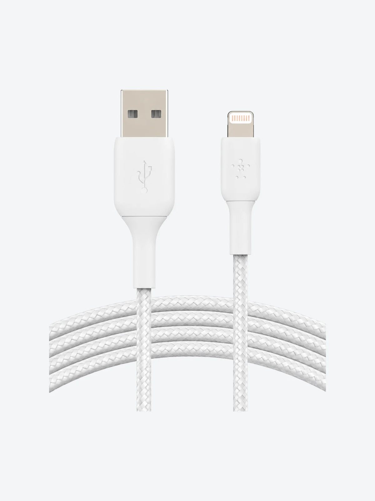 Belkin BoostCharge - Cable Lightning - Lightning macho a USB macho - 1 m - blanco