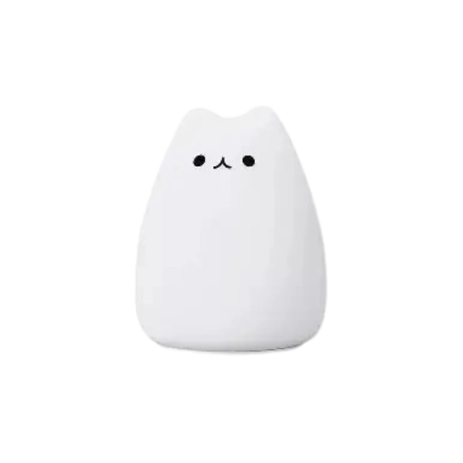 Lampara Led de Silicon en Forma de Gato-2