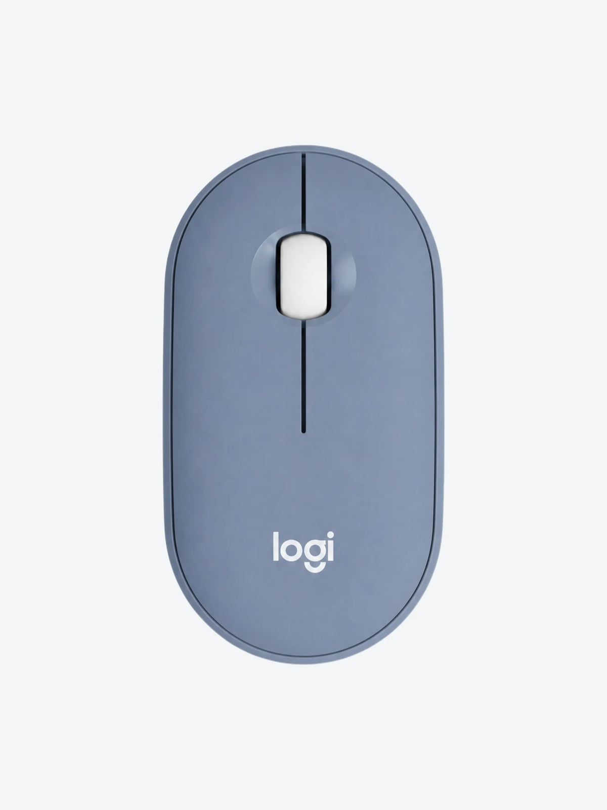 Mouse Logitech M350 Pebble Inalambrico Color Gris Azulado-1