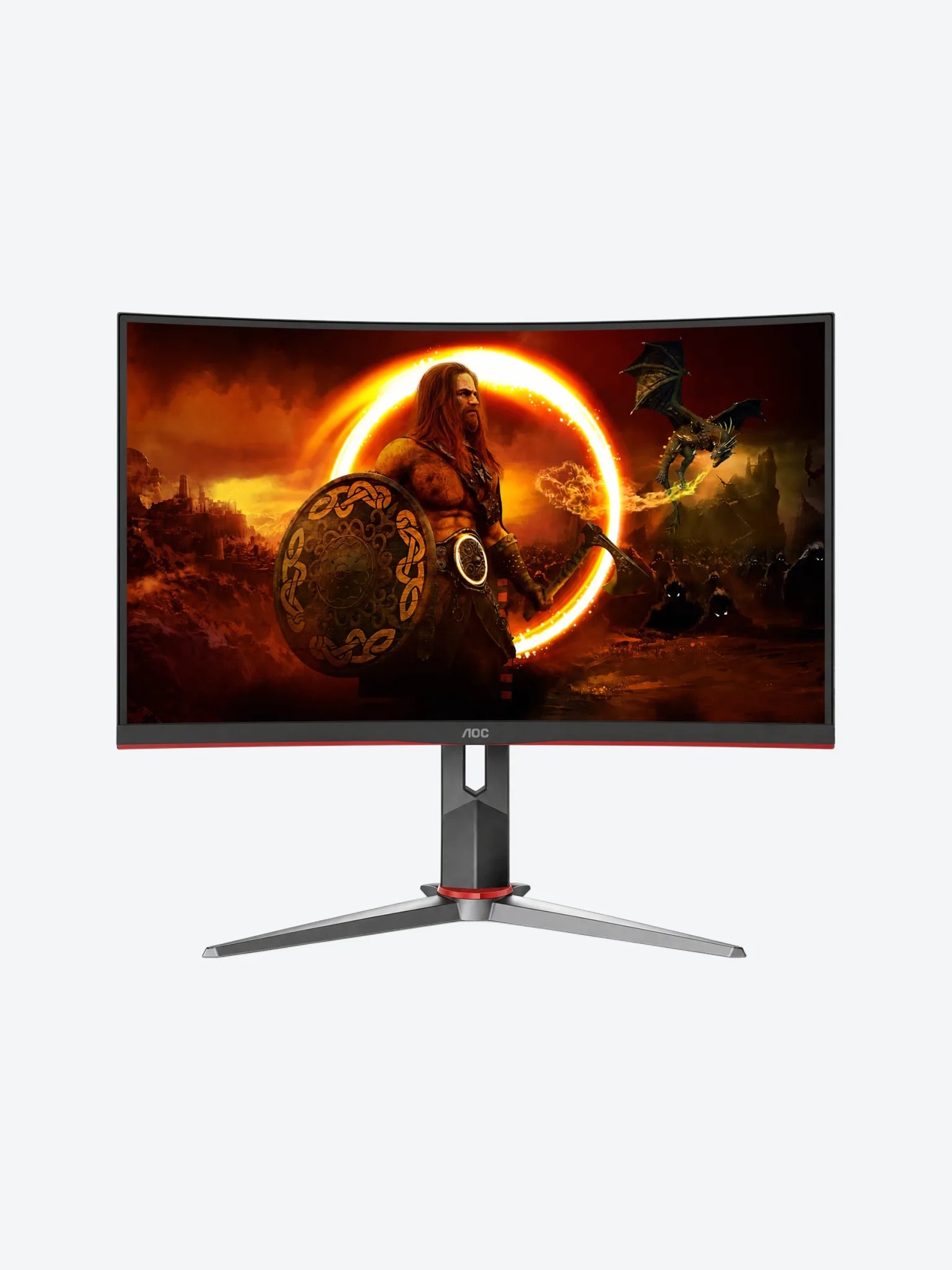 Monitor 32" AOC C32G2 Wled (1920 X 1080) 165Hz 1Ms Full Hd Hdmi Display Port Vga Freesync Curvo-1