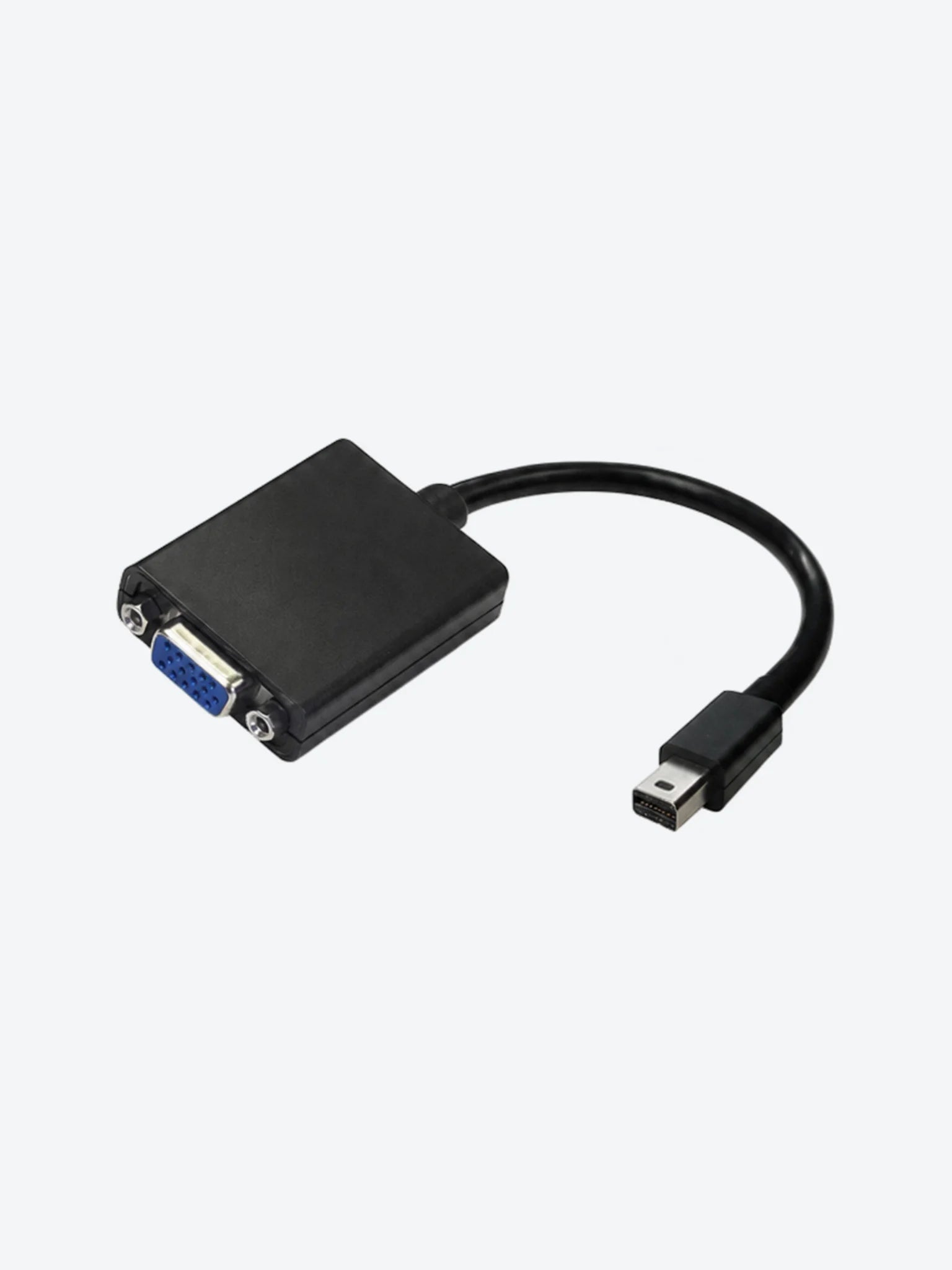 CABLE ADAPTER ARGOM MINI DISPLAY PORT MALE TO VGA FEMALE 6"/15CM ARG-CB-0053-1