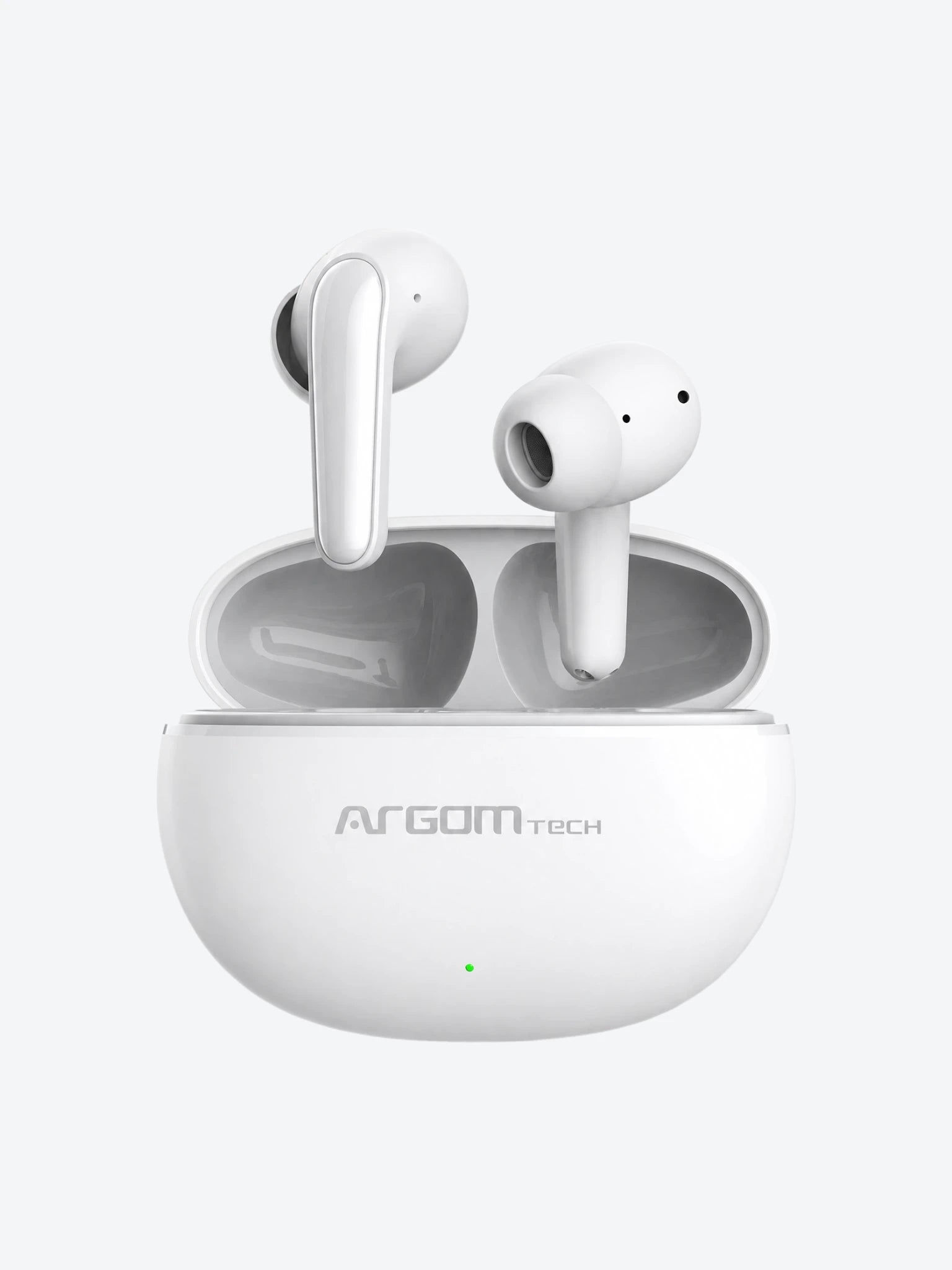 Auriculares Argom ARG-HS-5020WT SkeiPods E20 Inalambricos con Cancelacion de Ruido Color Blanco