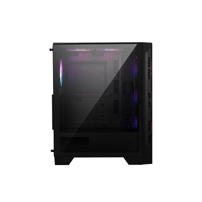 CASE RGB MSI MAG FORGE 120A AIRFLOW MID TOWER VENTILADORES 6 DE 120MM CON VIDRIO LATERAL Y MALLA FRONTAL 306-7G23A21-809-5