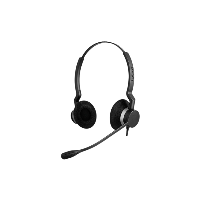 HEADSET JABRA BIZ 2300 WIRED MS USB DUO