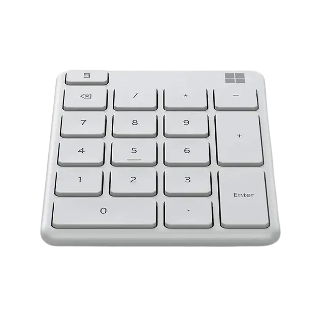 Teclado Númerico Microsoft Inalambrico Color Blanco-3