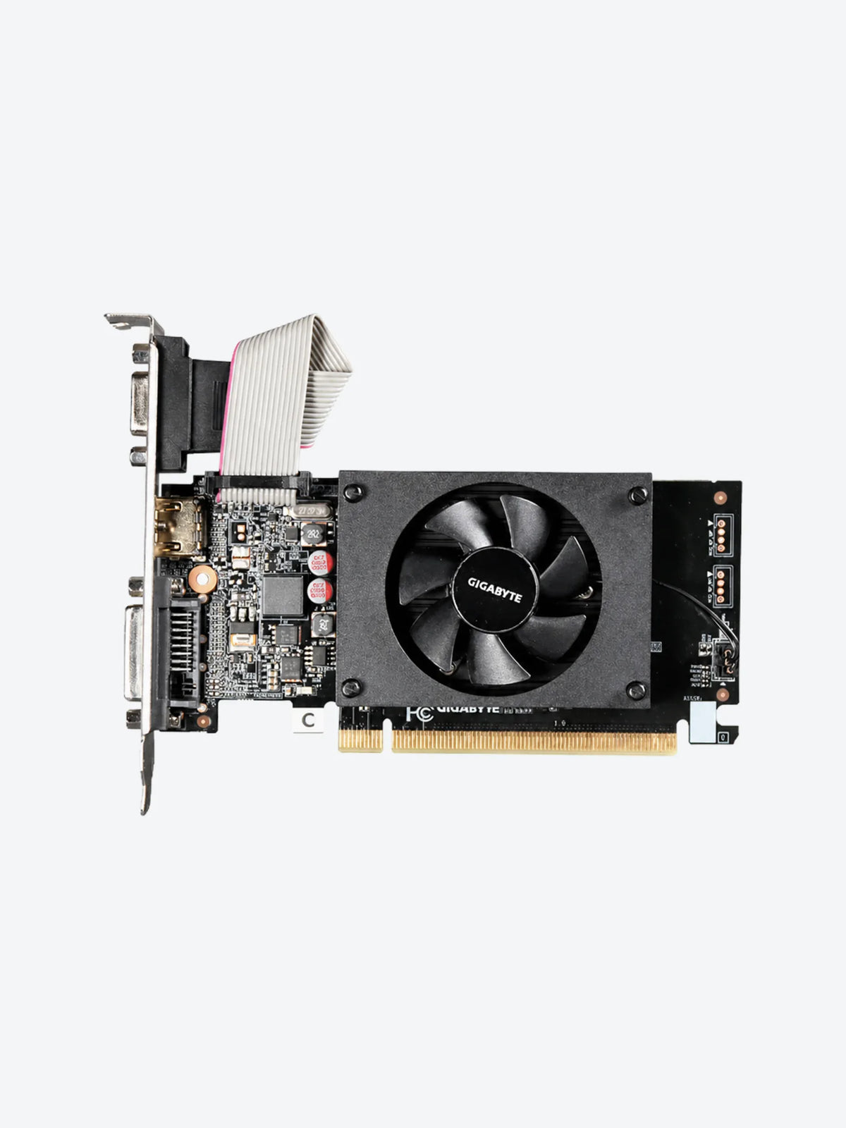 Tarjeta de Vdeo 2GB DDR3 Gigabyte GeForce GT 710 VGA DVI-D HDMI PCIe 2.0-1