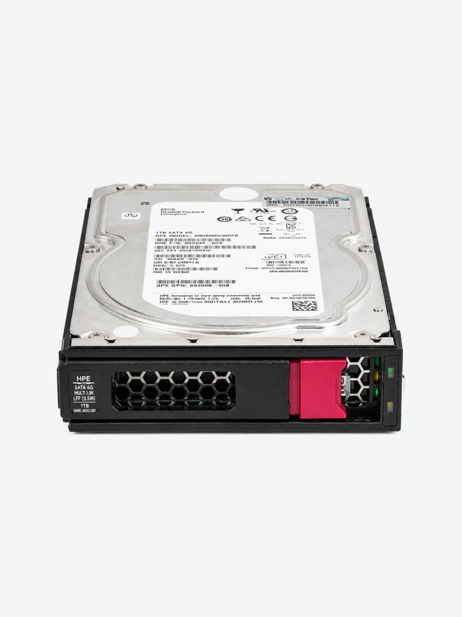 HPE 1TB SATA 6G Entry 7.2K LFF (3.5in) RW 1yr Wty HDD