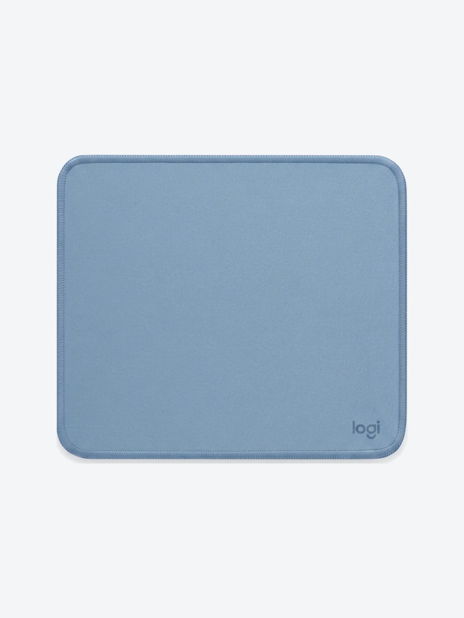 Logitech Studio Series - Alfombrilla de ratón - base de goma antideslizante, fácil deslizamiento, superficie resistente a salpicaduras - gris azulado