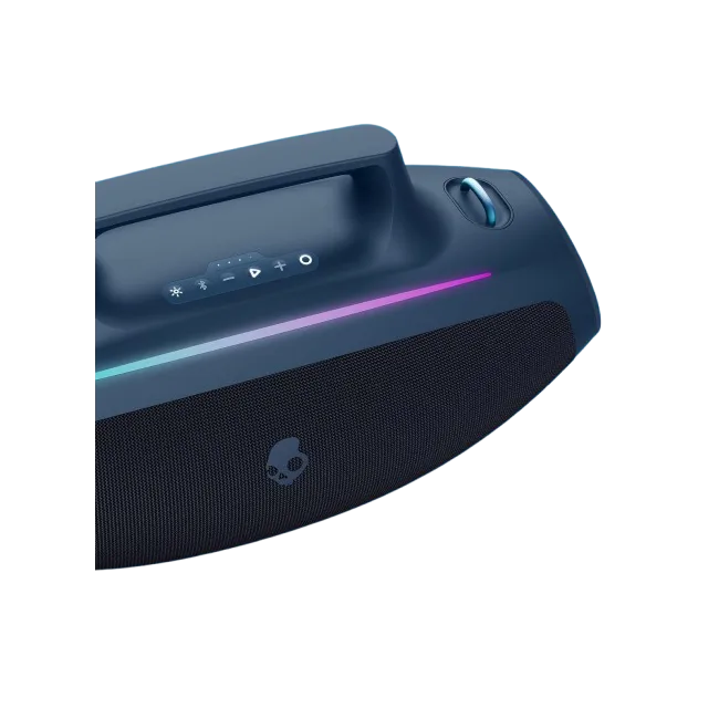 Bocina Skullcandy 2SKSK1850N0L2 Bluetooth IPX7, Luces LED y Modos de Estroboscopio Batería de 12H Azul Marino-2
