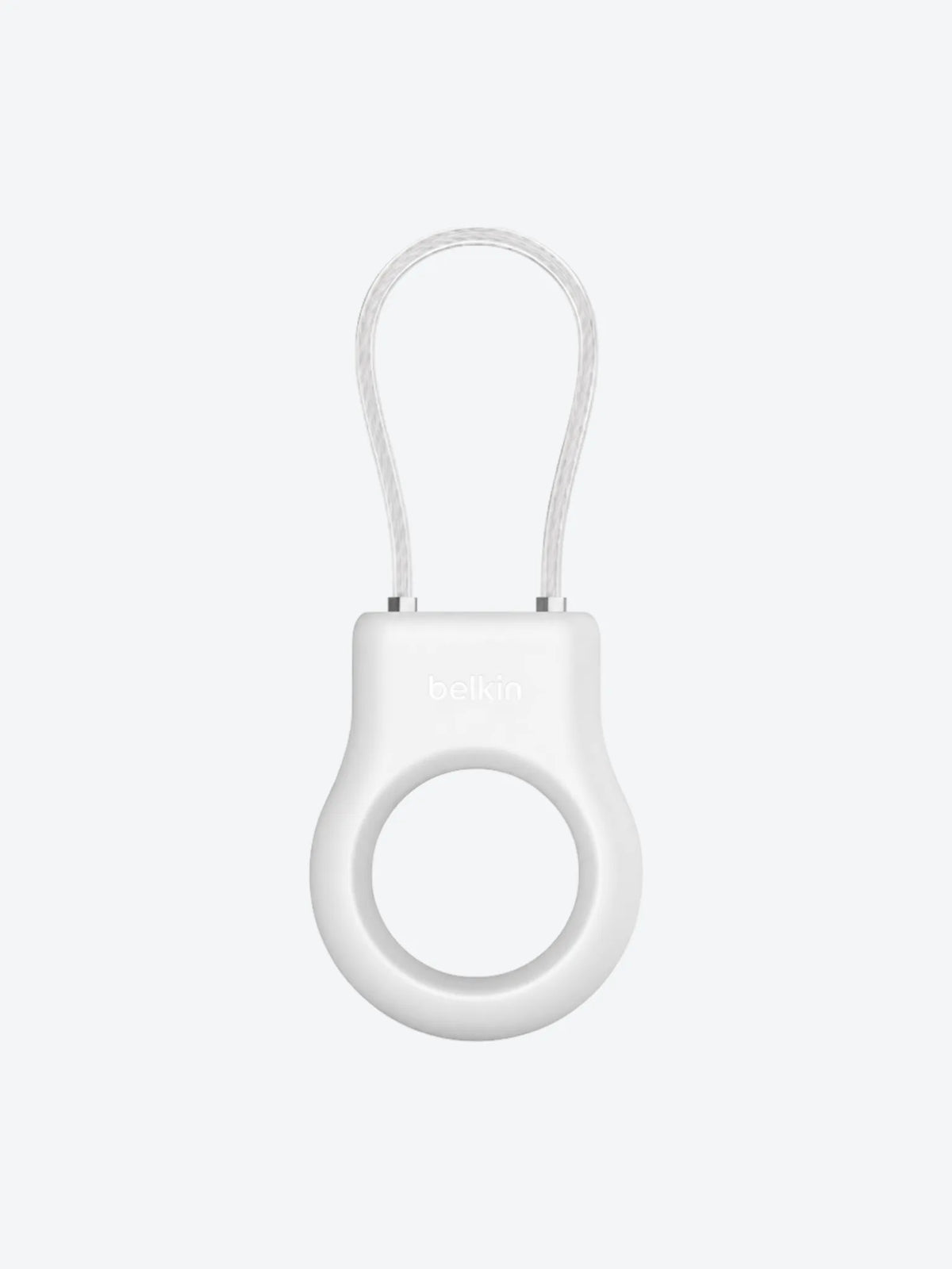 Belkin - Estuche para Airtag - blanco - para Apple AirTag-1