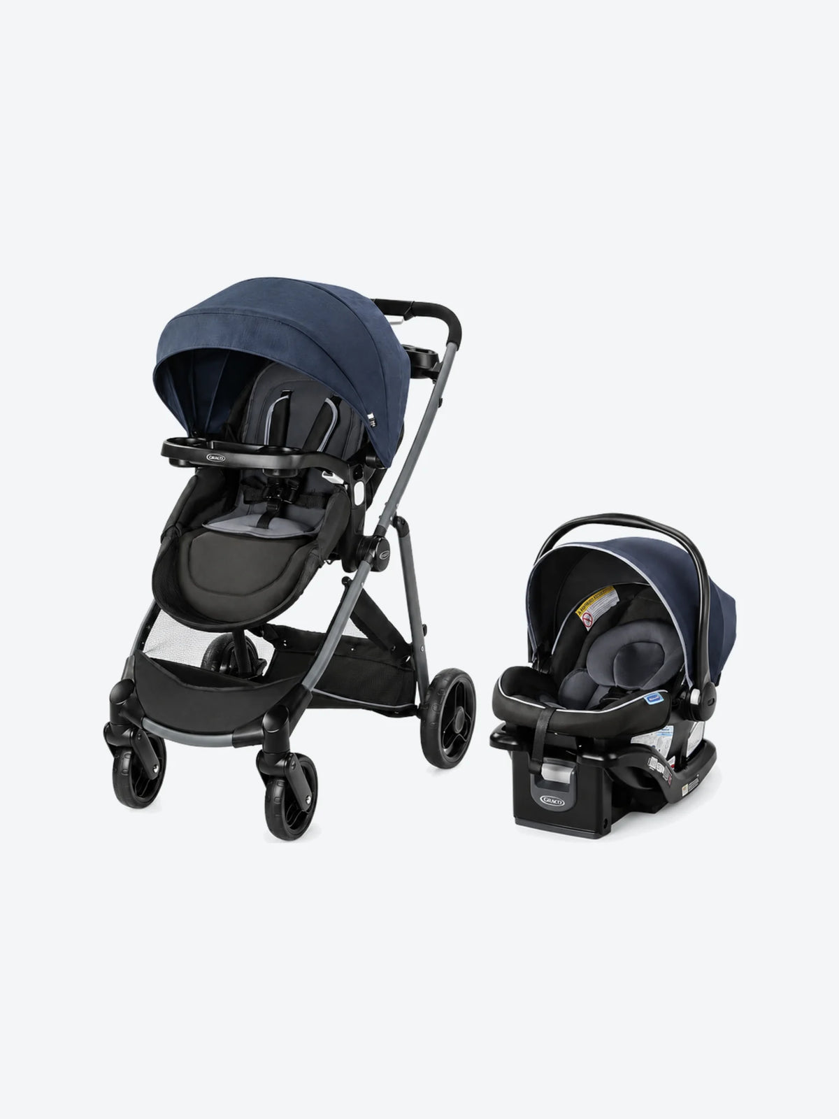 Graco Carruaje y Silla de Carro para Bebs Modes Element LX - Azul