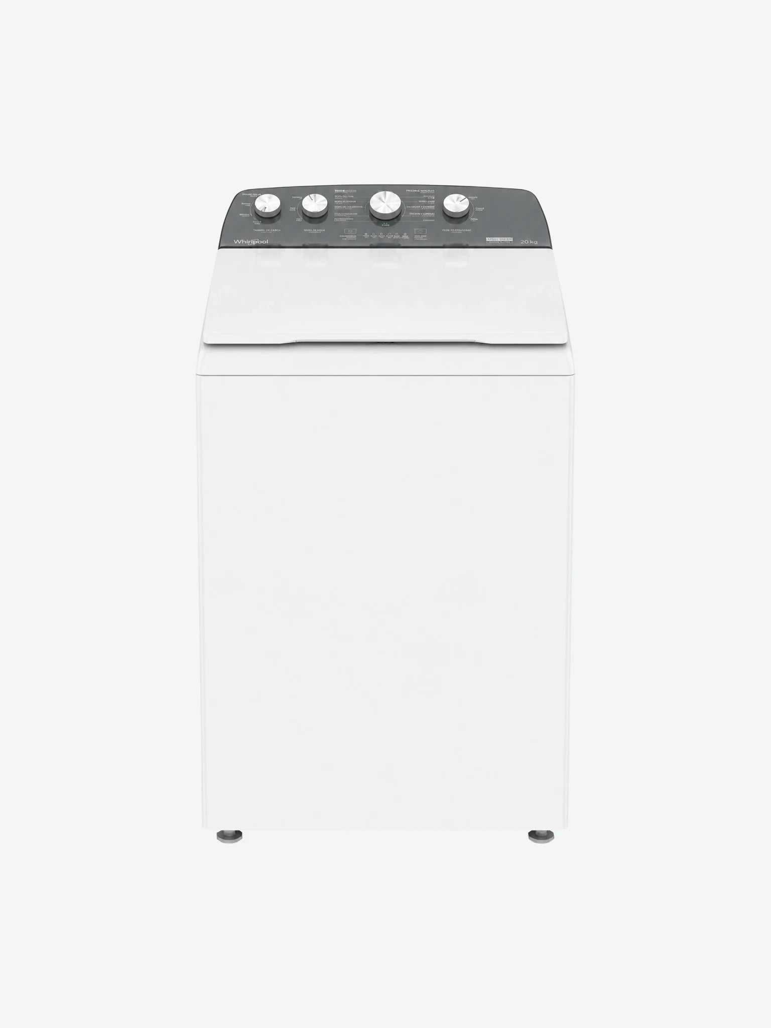Lavadora Whirlpool Carga Superior 20KG Xpert System con Llenado Manual Color Blanco con Regalo