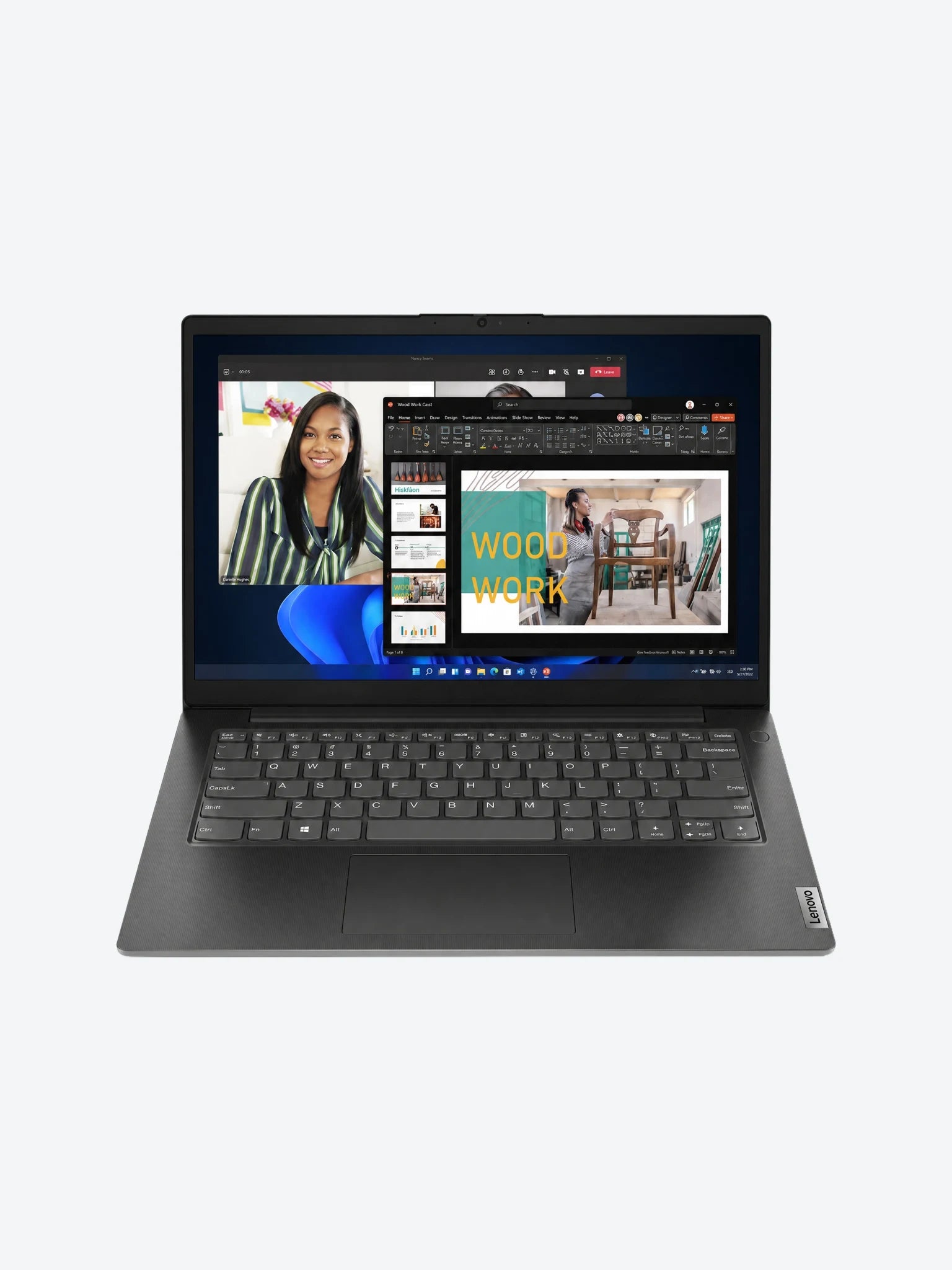 Lenovo V14 G4 IRU Core™ i7-13620H 83A000PDUS 256GB SSD 8GB 14" 1920x1080 WIN11 Home  Color Negro-1