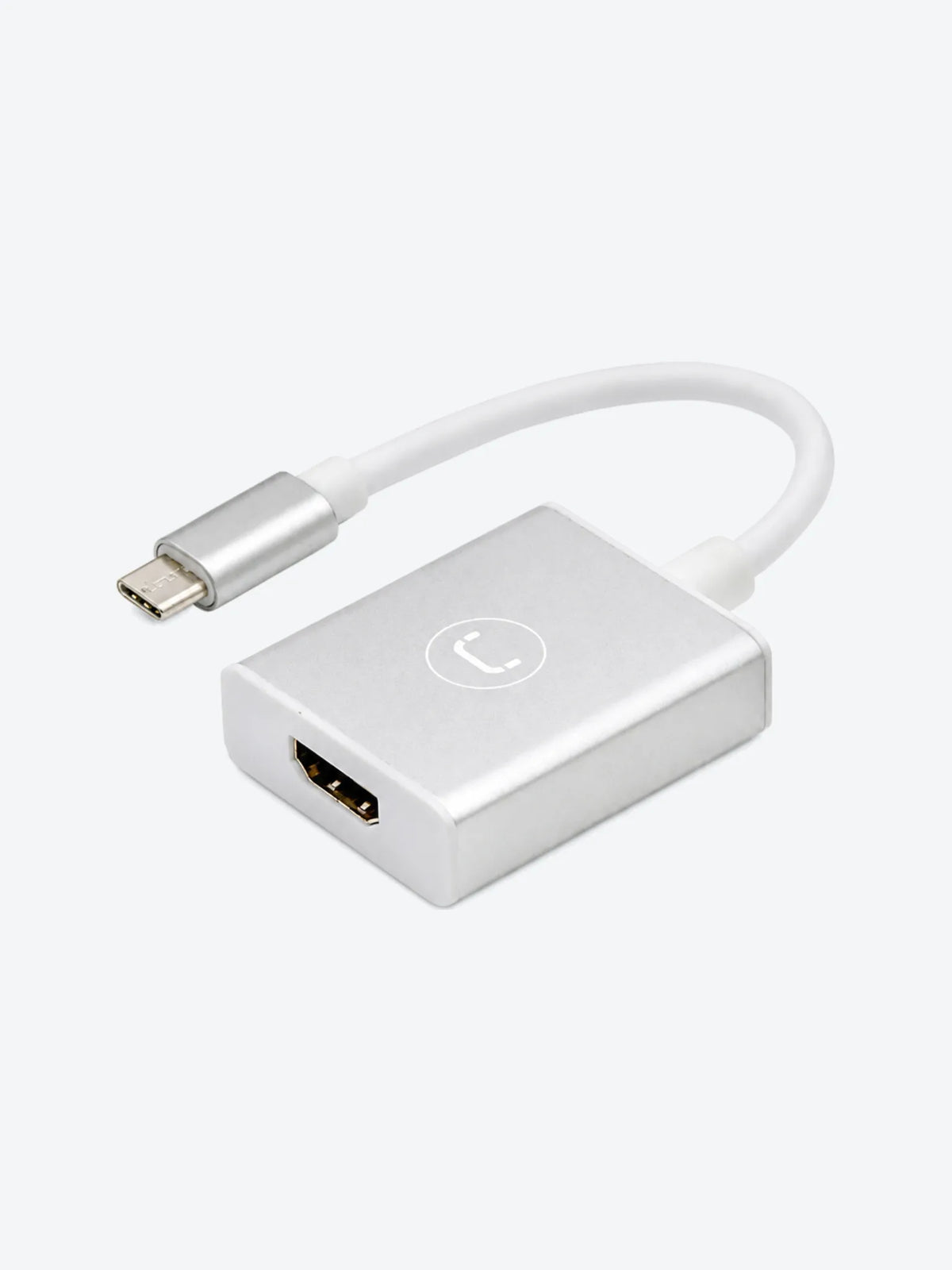 Adaptador Unno Tekno USB-C a HDMI 4k AD3001SV Macho-Hembra Plateado