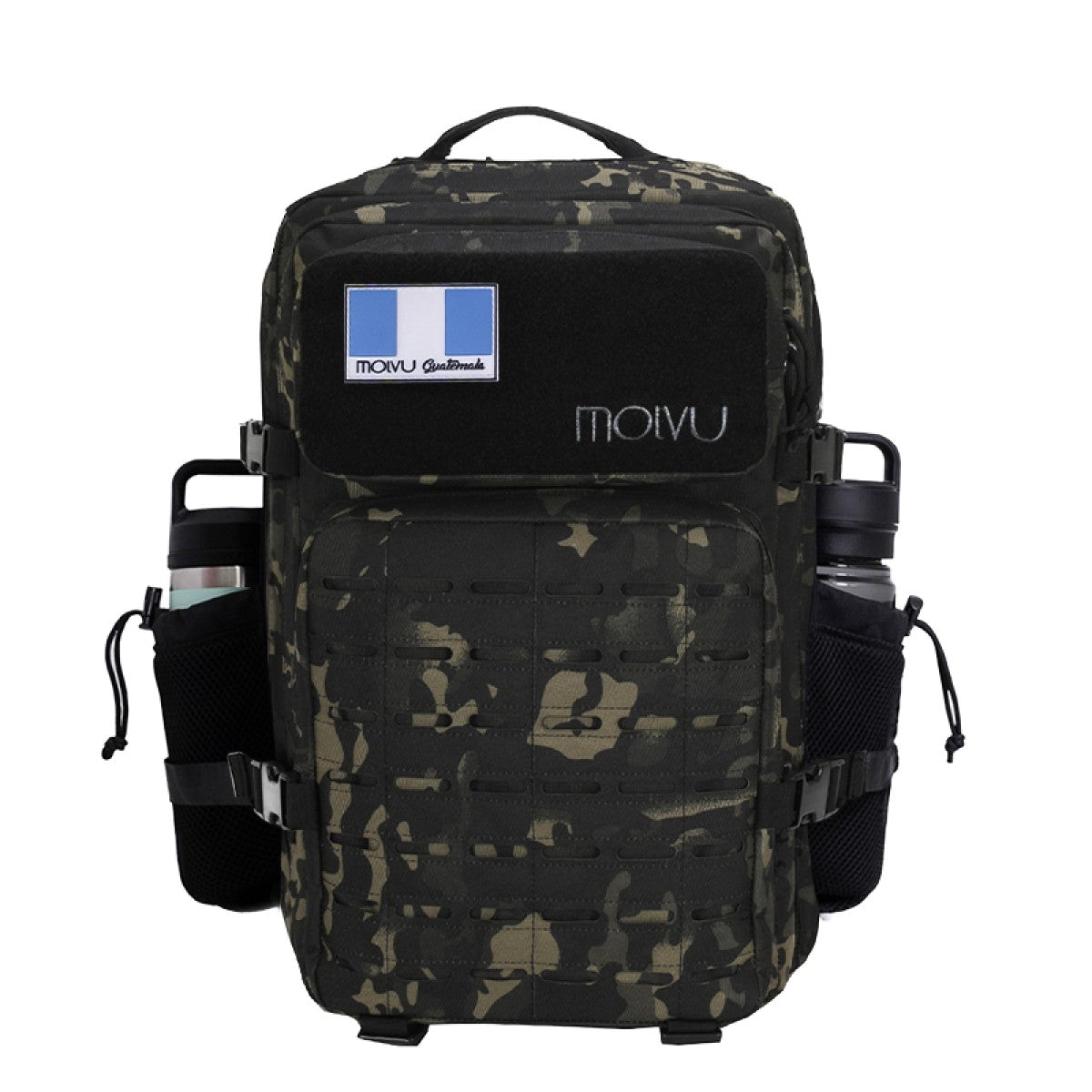 Mochila Roca Negro Camo-3