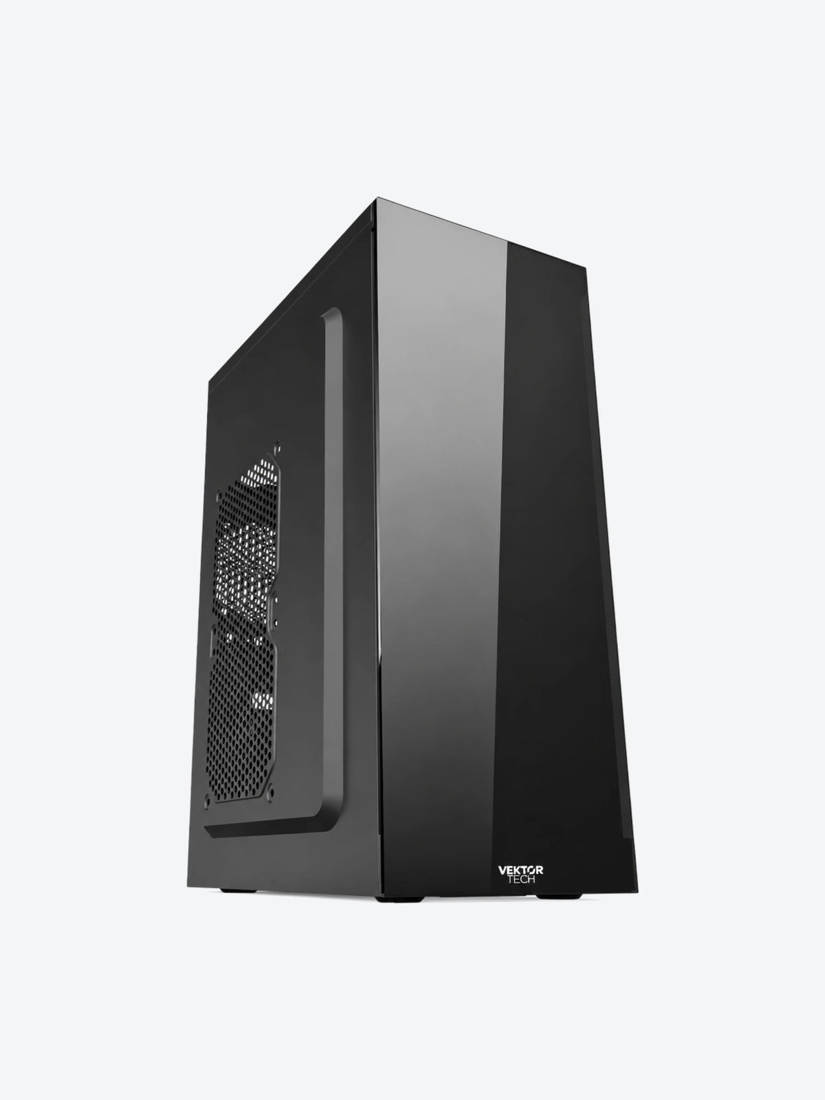 Case VektorTech GQ-21 Media Torre ATX Negro + Fuente de Poder 600W