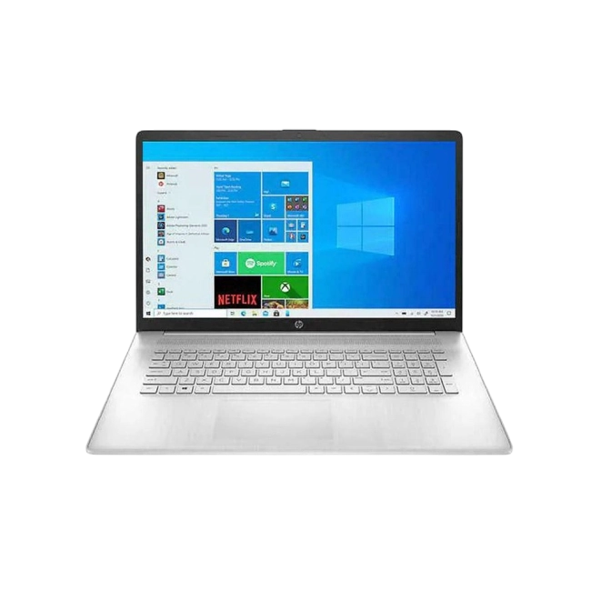Laptop HP 17-CN0053 Core i5 1135G7 2.4GHz 1TB 12GB RAM 17.3" 1920x1080 W10 Color Plateado Seminueva