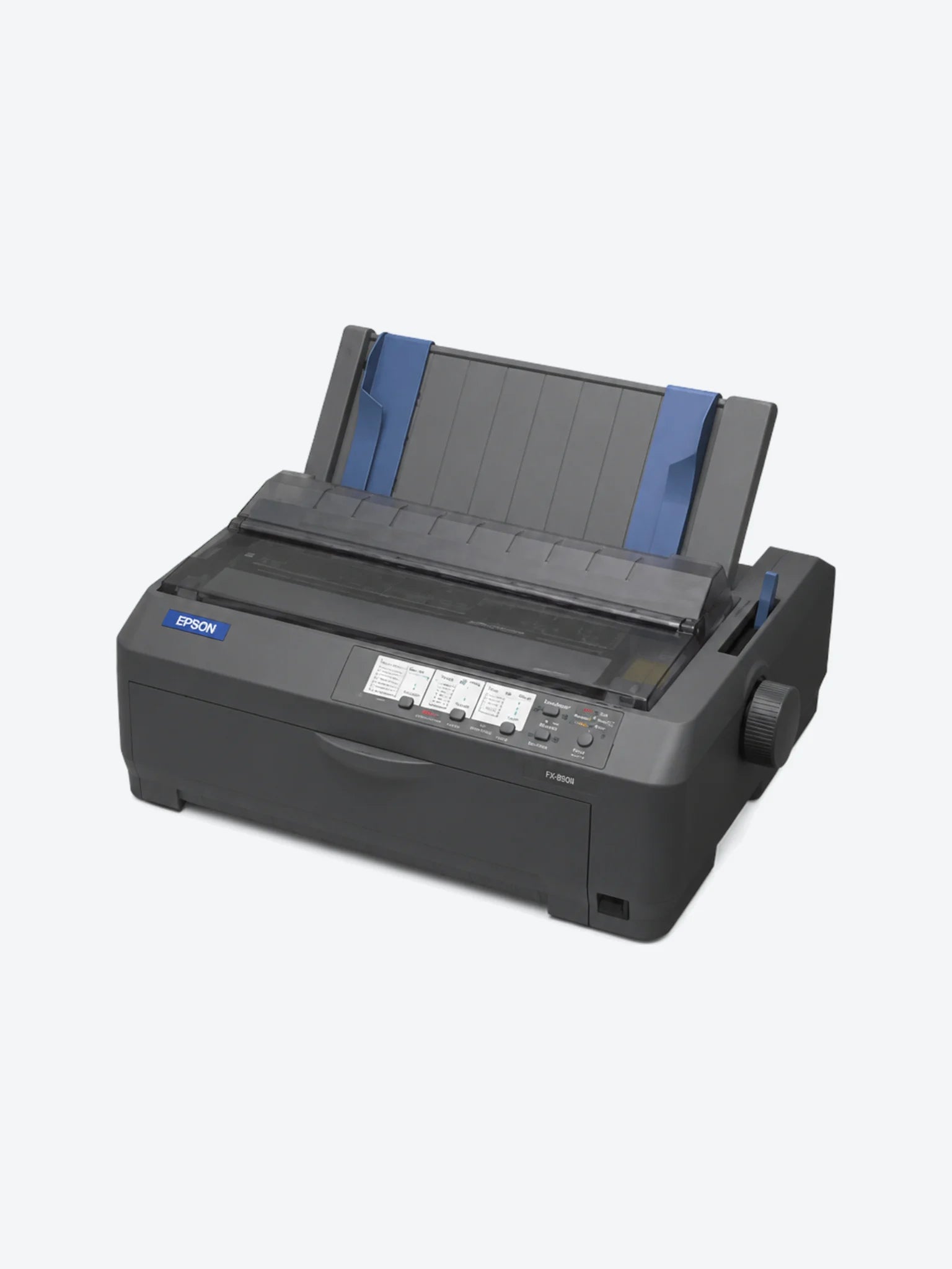 Epson FX 890II - Impresora - monocromo - matriz de puntos - Rollo (21,6 cm), 254 mm (anchura), 257 x 363 mm - 240 x 144 ppp - 9 espiga - hasta 738 caracteres/segundo - paralelo, USB 2.0