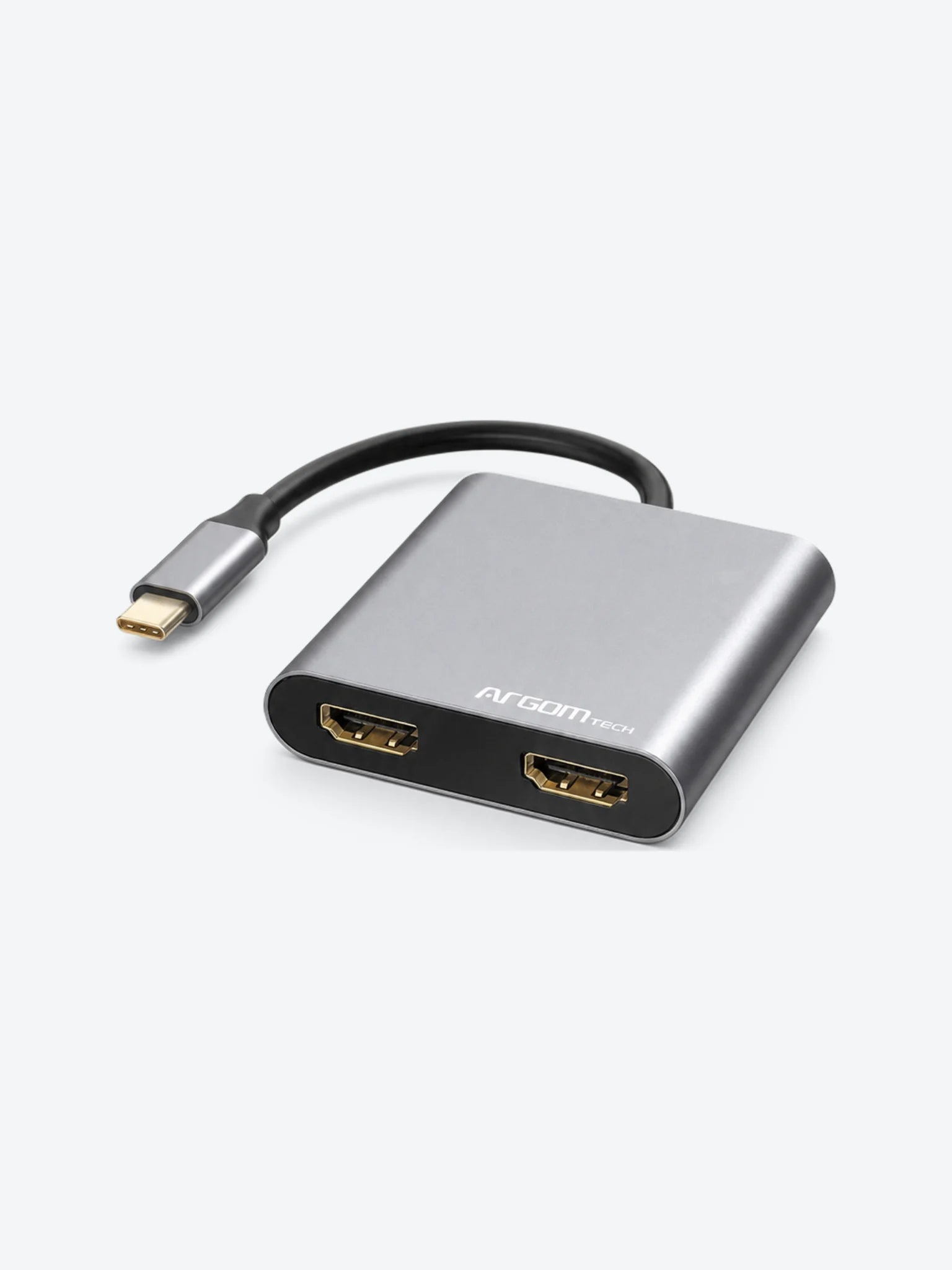 ADAPTADOR HDMI DUAL ONE AXESS 4 EN 1 CON USB 3.0 Y PASO PD DE 87 W