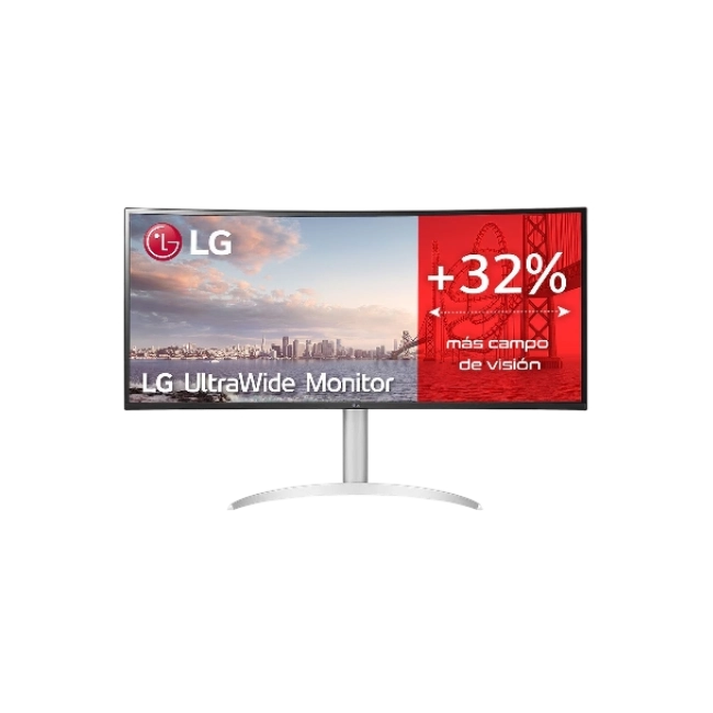 Monitor 34" Lg 34WQ650-W 2560x1440 100Hz 5Ms FHD Free Sync HDMI Display Port Usb Tipo-C-9