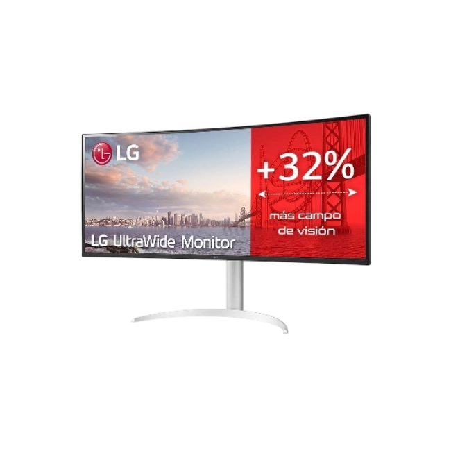 Monitor 34" Lg 34WQ650-W 2560x1440 100Hz 5Ms FHD Free Sync HDMI Display Port Usb Tipo-C-4