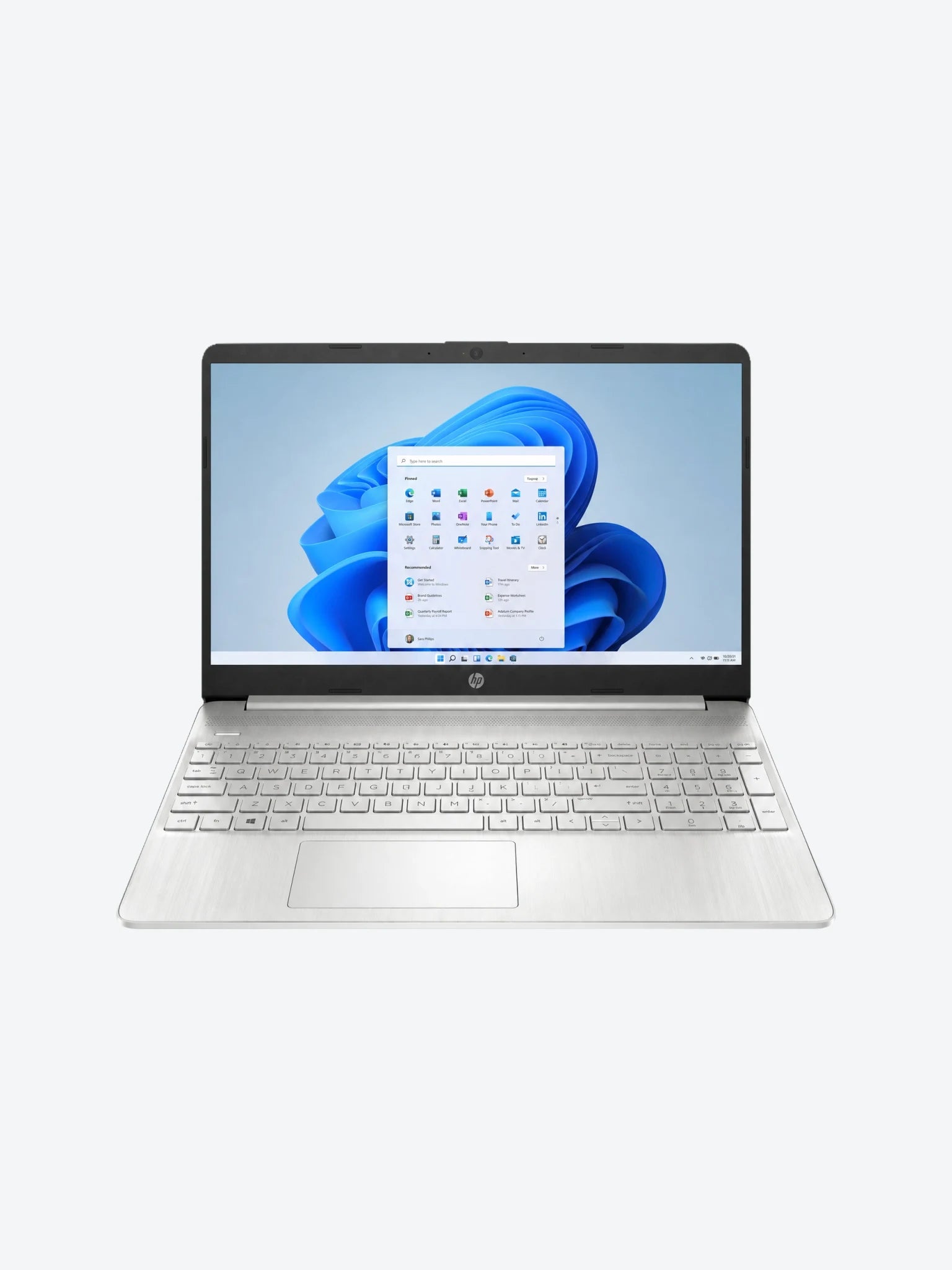 Laptop HP 15-DY2089 Core i7-1165G7 256GB SSD 12GB RAM 15.6" 1920x1080 TOUCHSCREEN W11 S Color Plateado