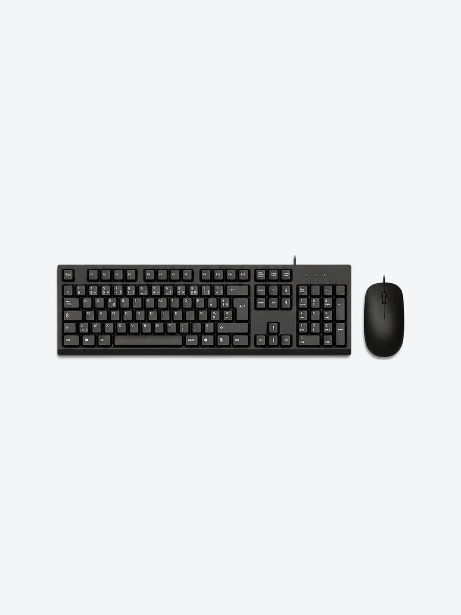 COMBO DE TECLADO Y MOUSE GENERICO CAJA NEGRA
