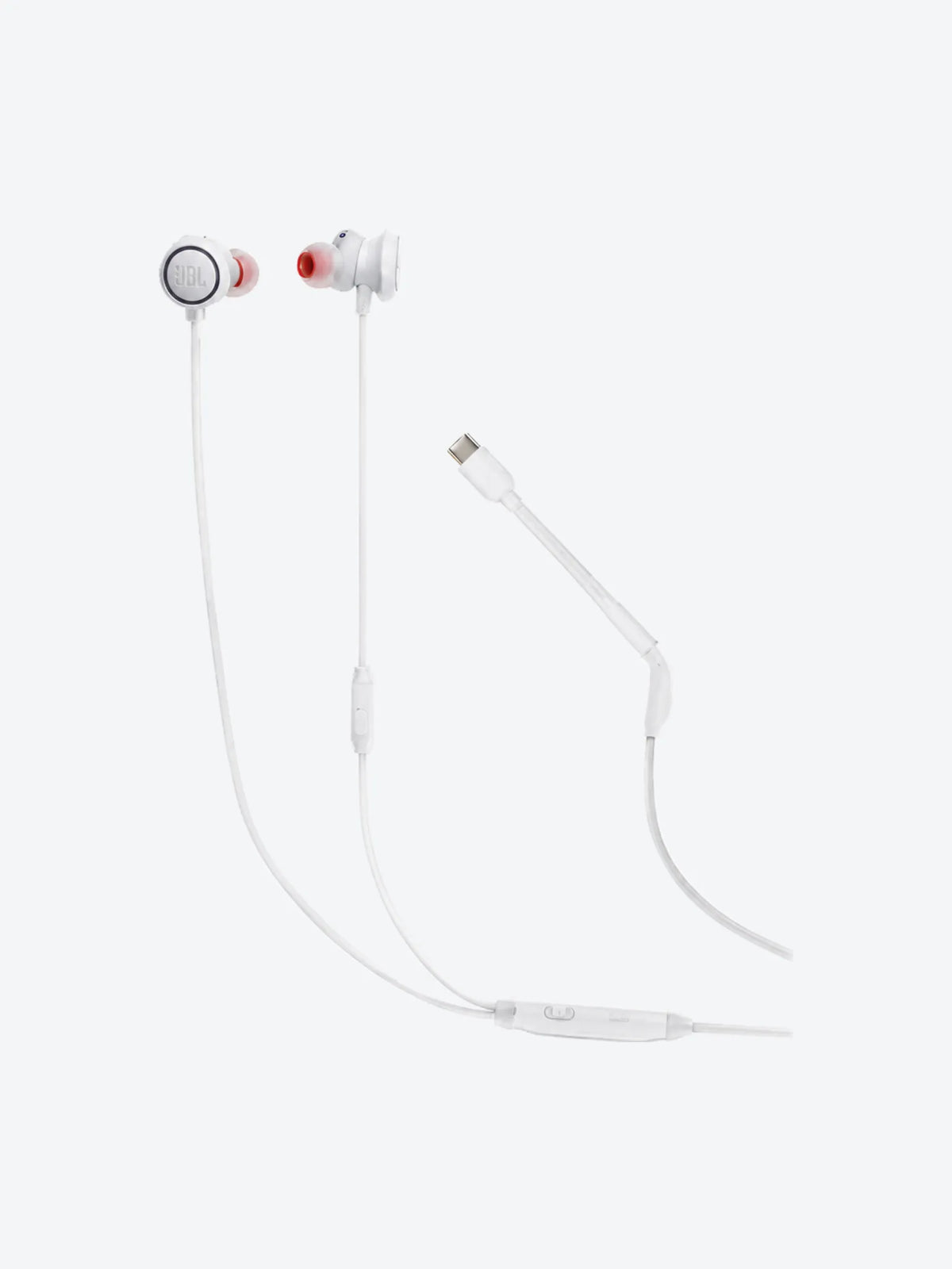 JBL - Headphones - Gaming Quantum 50 C White-1