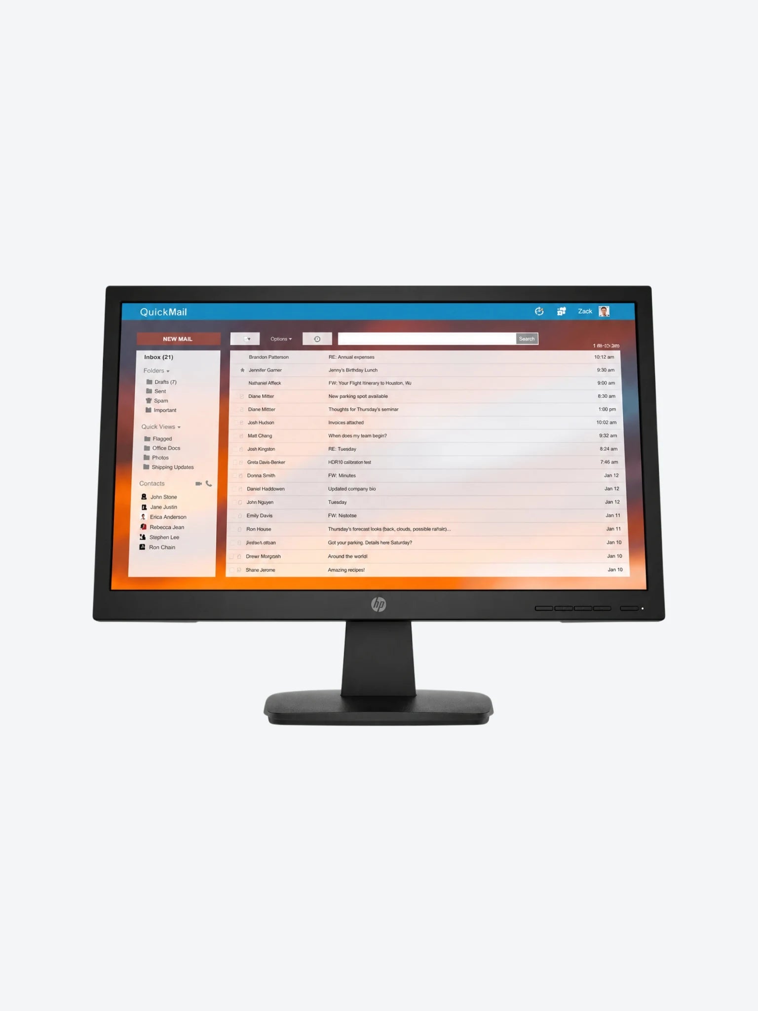 MONITOR HP LCD P22V G4 21.5" 1920X1080 VGA HDMI