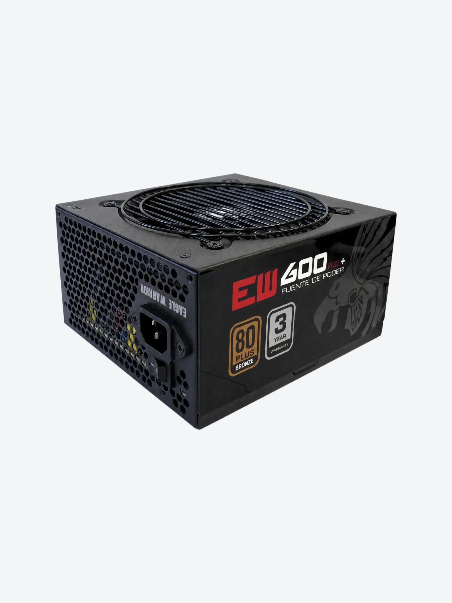 FUENTE DE PODER EAGLE WARRIOR EW600 80 PLUZ BRONZE