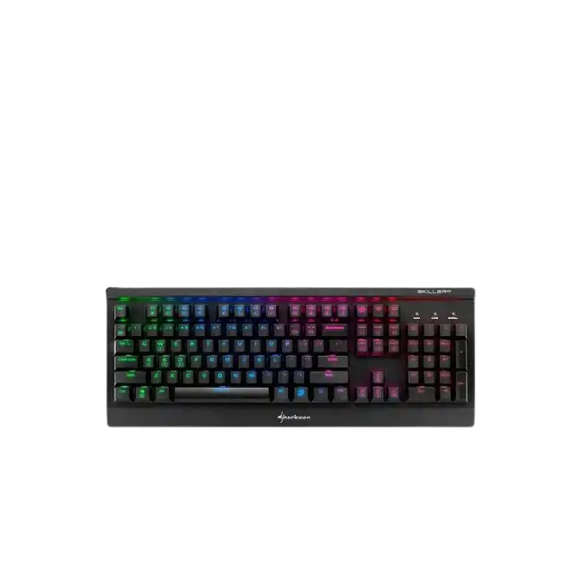 Teclado Sharkoon Skiller Mecanico SGK3 Rojo US 4044951019922
