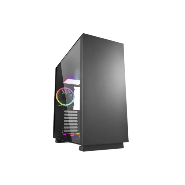 Case Sharkoon Gamer Pure Steel Color Negro RGB ATX 4044951026616
