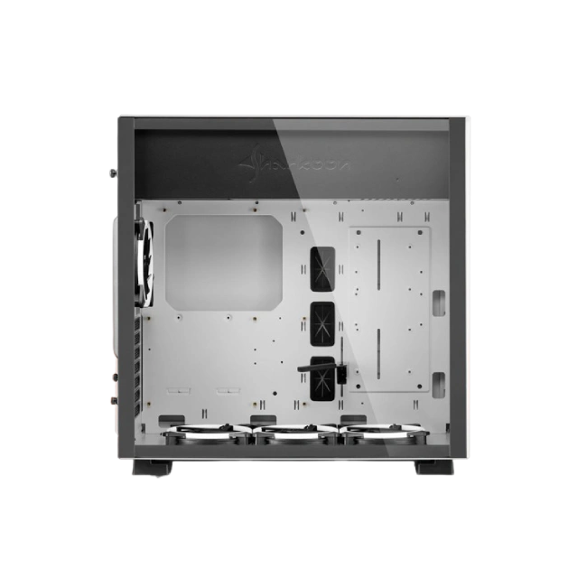 Case Sharkoon Gamer Pure Steel Color Negro RGB ATX 4044951026616-4