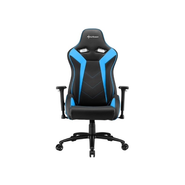 Silla Gaming Sharkoon Elbrus 3 Color Negro con Azul-1