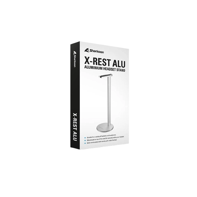Soporte Para Headset Sharkoon X-Rest Alu 4044951028177-1