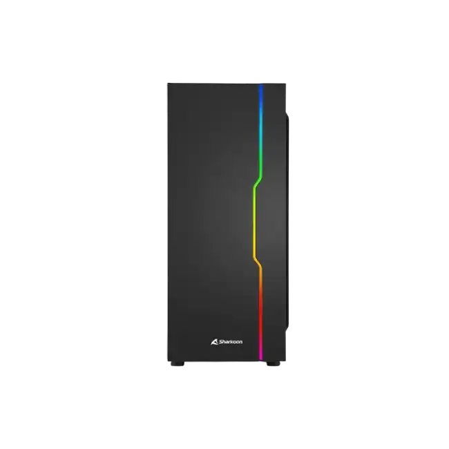 Case Gamer Sharkoon Slider ATX RGB 4044951029846 Vidrio Templado Color Negro