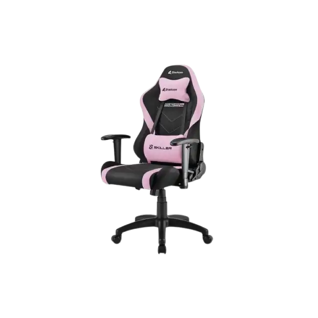 Silla Gamer Sharkoon Skiller SGS2 Junior Color Negro con Rosado 4044951032334-1