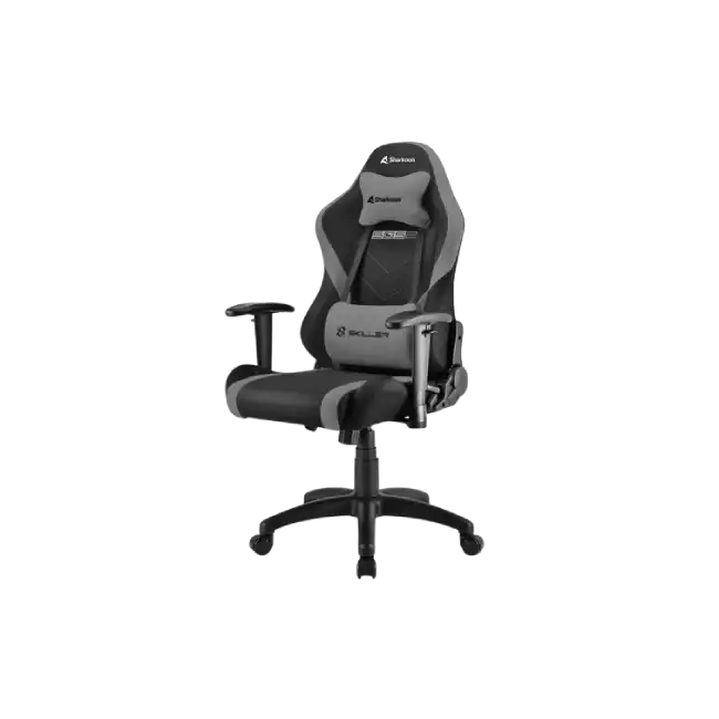 Silla Gamer Sharkoon Skiller SGS2 Junior Color Negro con Gris 4044951032341-1