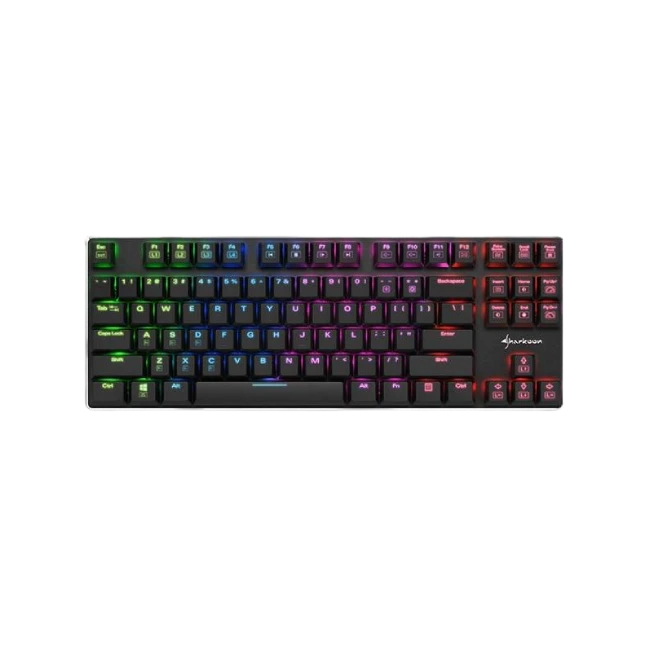 Teclado Sharkoon USB Mecanico RGB Kailh Rojo Español 4044951033515-2