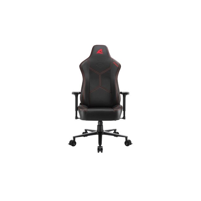 Silla Gamer Sharkoon SGS30 Color Negro con Rojo 4044951034796-2