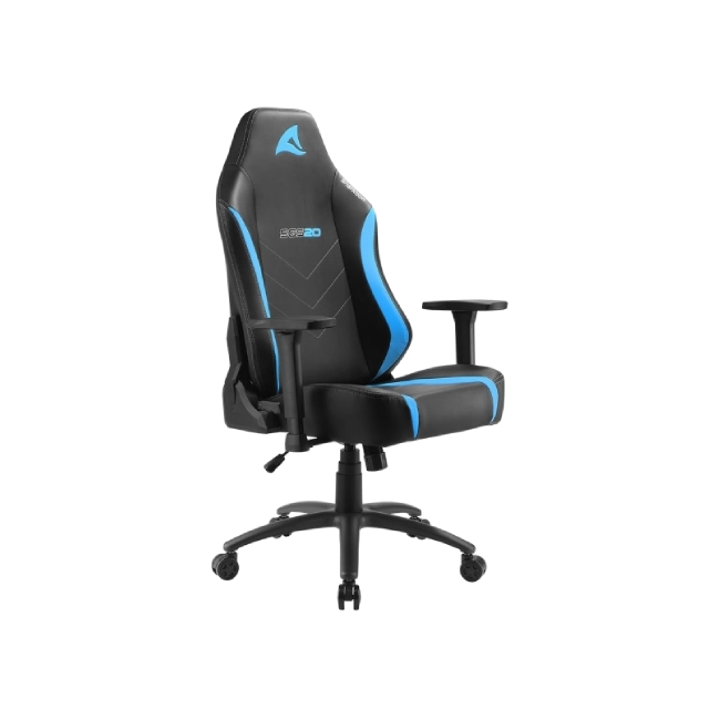 Silla Gamer Sharkoon SGS20 Color Negro con Azul 4044951034987-9