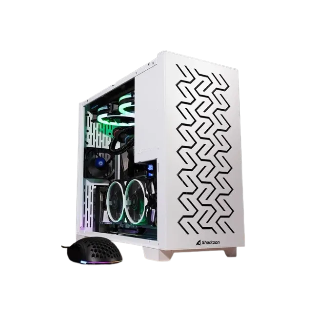 Case Sharkoon MS-Z1000 WH Matx Blanco 4044951035106-2