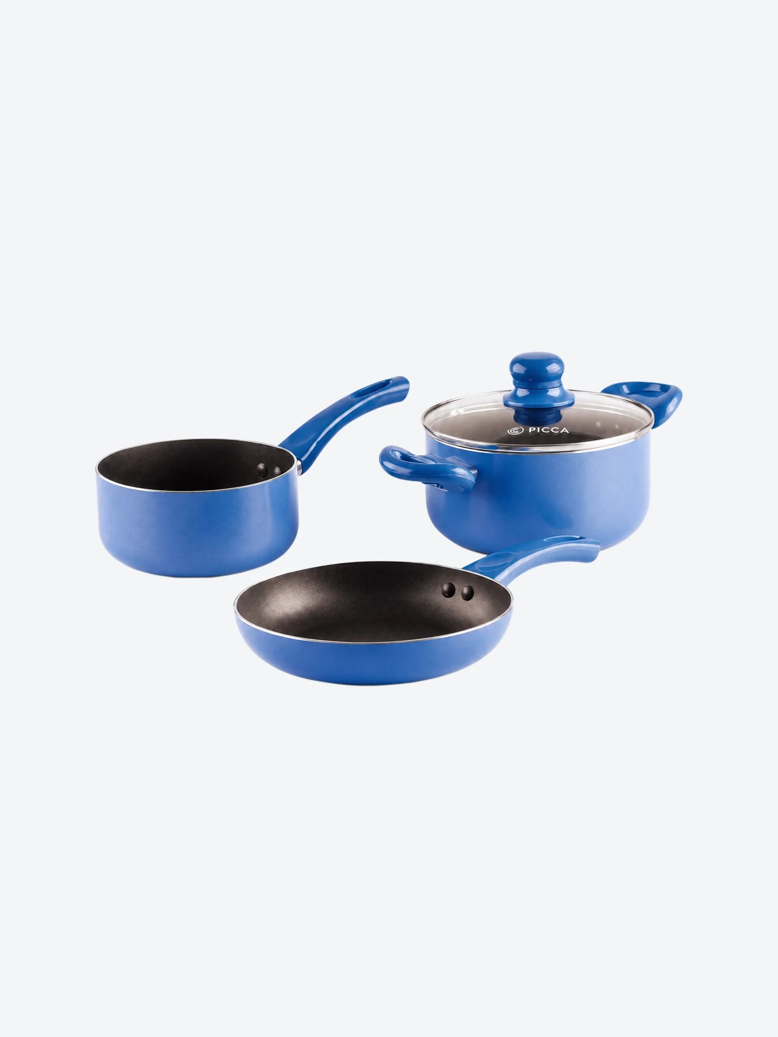 Bateria de Cocina Picca Sicilia PI004BTA 4 Piezas Dyflon Color Azul-1