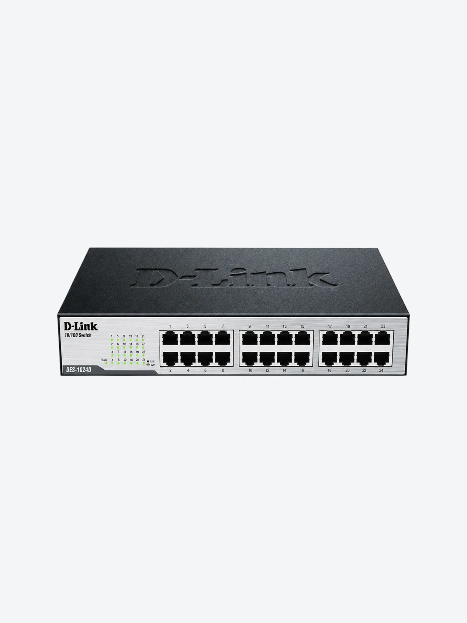 Switch 24 Puertos 10/100 Mbps no Gestionable