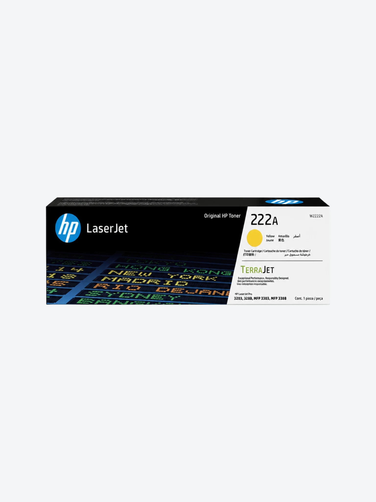 HP 222A Yel LJ Toner Cartridge-1